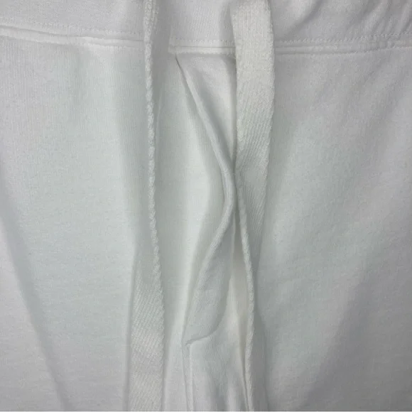 Frank & Eileen Christine Tulip Ankle Sweatpants White Sz M Medium EUC Cabincore - Picture 5 of 16